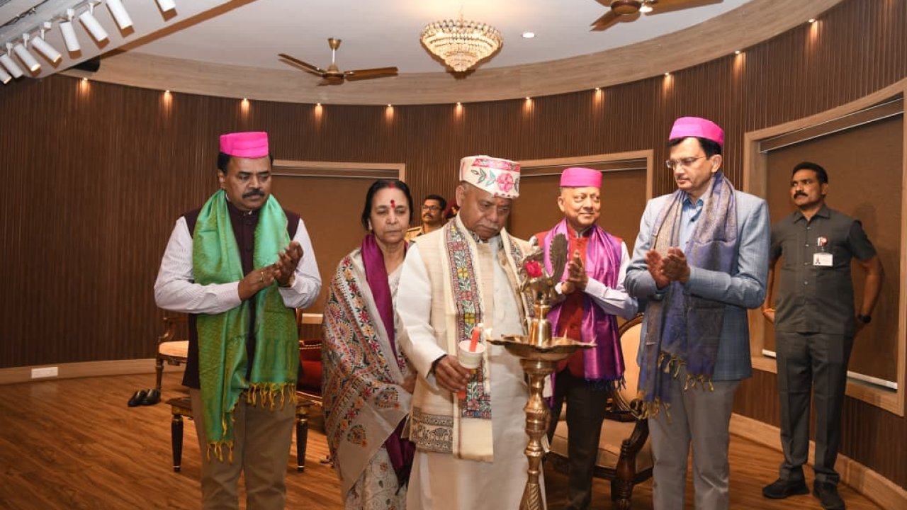 Celebration of Bihar Foundation Day (Bihar Diwas) at the Lok Bhavan, Hyderabad